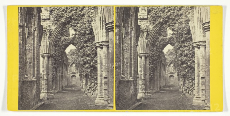Tintern Abbey: South Aisles, late 19th century. Creator: Alexander Wilson.