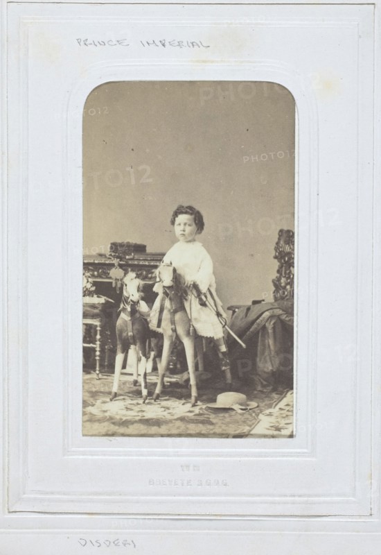 Prince Imperial, c. 1860. Creator: André-Adolphe-Eugène Disdéri.