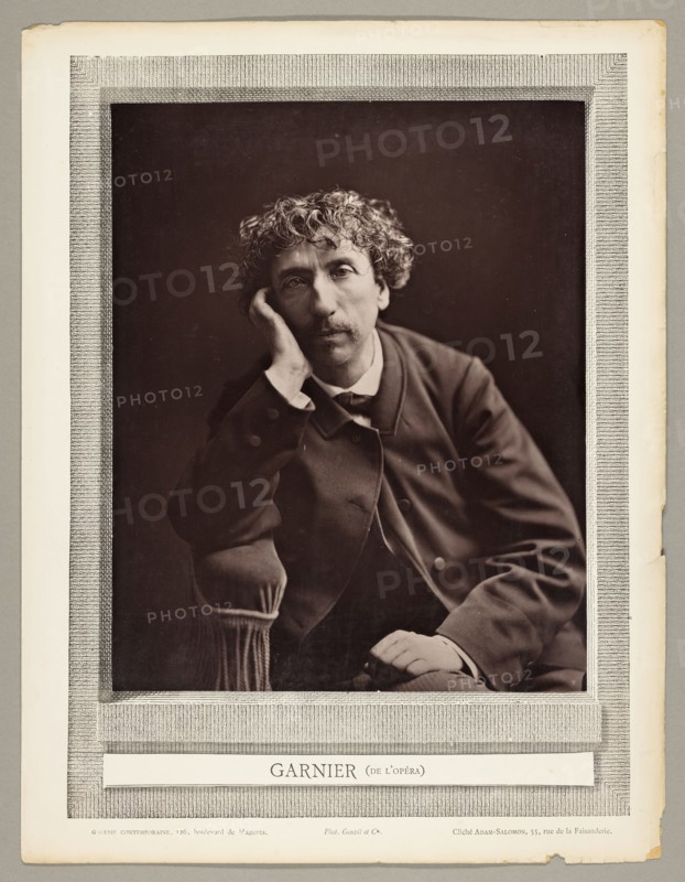 Charles Garnier (French architect, 1825-1898), 1876/84. Creator: Antoine-Samuel Adam-Salomon.