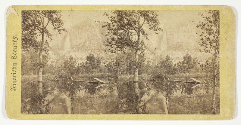 Yosemite Falls, Yosemite Valley, California, late 19th century. Creator: Unknown.