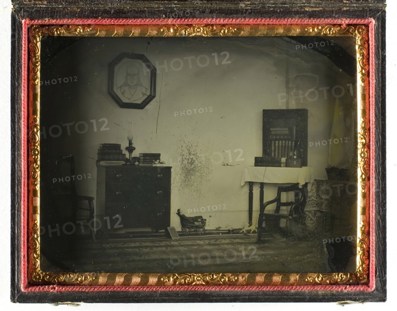Interior, c. 1856. Creator: Unknown.
