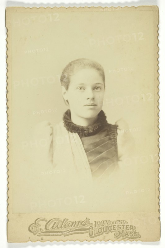 Portrait of Edith Wonsen, 1880-1899. Creator: Unknown.