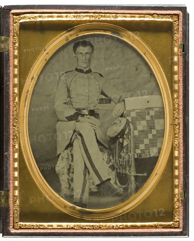 Untitled (Confederate Officer), 1860s. Creator: Unknown.