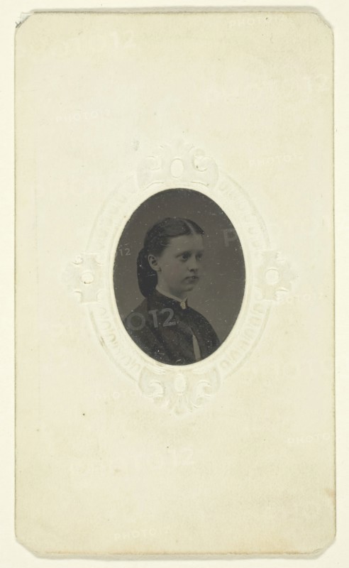 Untitled (Portrait of a Girl), 1840-1900. Creator: Unknown.