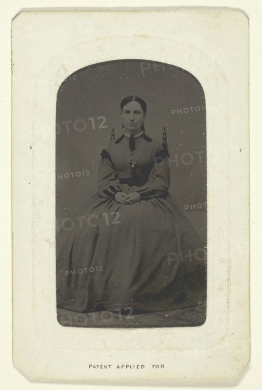 Untitled (Portrait of a Woman), 1840-1900. Creator: Unknown.