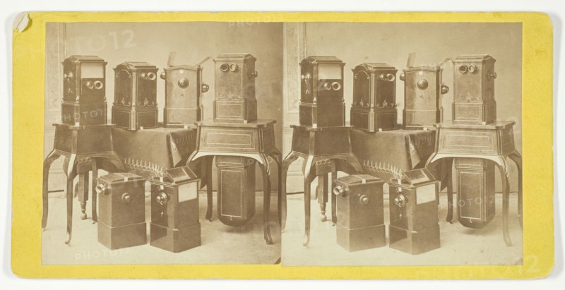 Beekers' Revolving Stereoscopes, 1875/99. Creator: Unknown.