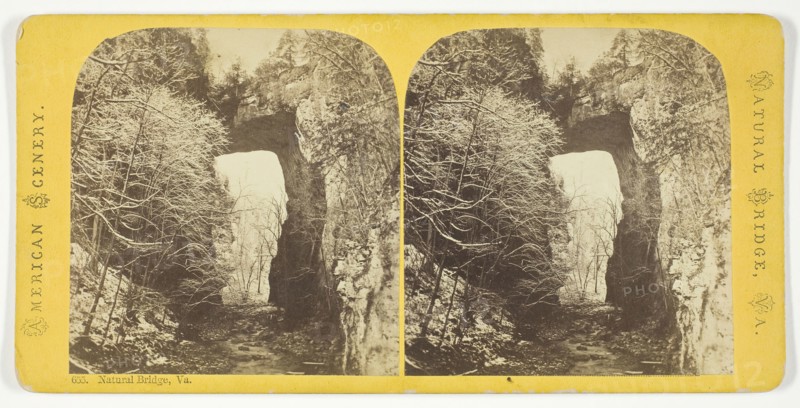 Natural Bridge, VA, 1875/99. Creator: Unknown.