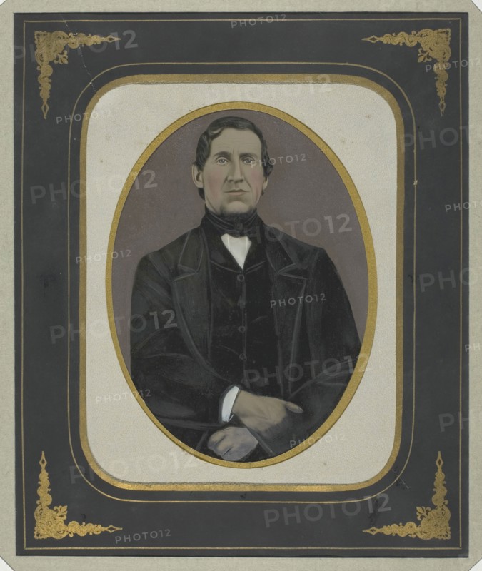Untitled (Portrait of a Man), c. 1850. Creator: Unknown.