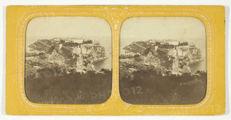 Vue A Monaco, 1875/99. Creator: Unknown.