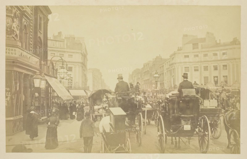 Regent Circus, 1850-1900. Creator: Unknown.