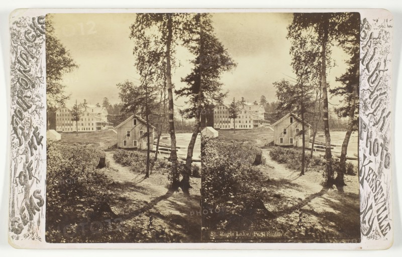 St. Regis Lake, Paul Smth's, late 19th century. Creator: Baldwin Photo.