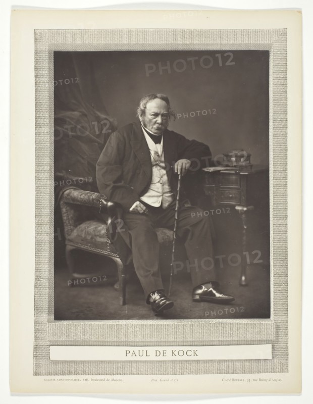 Paul De Kock, 1875/77. Creator: Bertall.