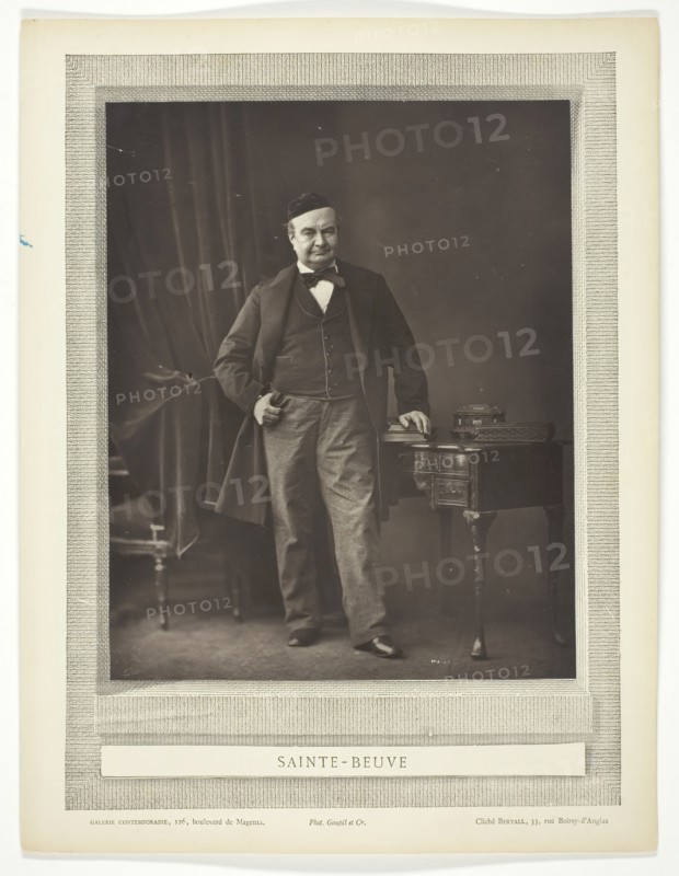 Sainte-Beuve, 1875/77. Creator: Bertall.
