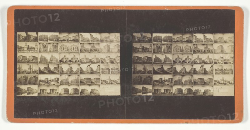Untitled [buildings], late 19th century.  Creator: C. H. Wareham.