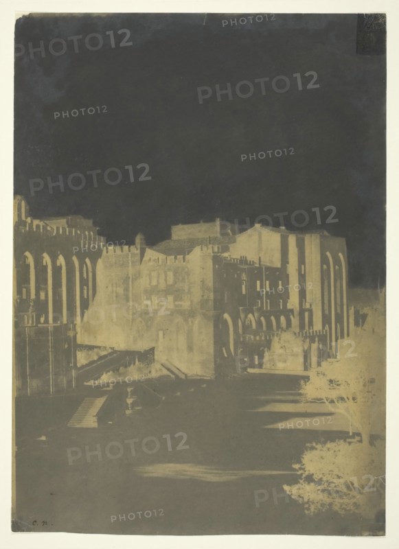 The Pope's Palace, Avignon, c. 1851. Creator: Charles Nègre.