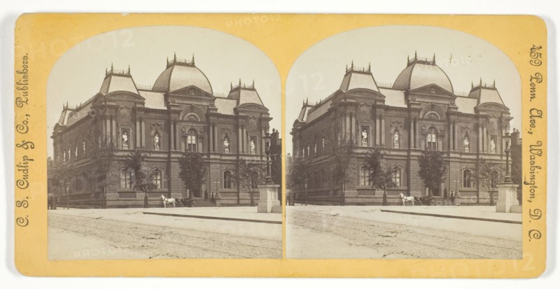Corcoran Art Gallery, late 19th century.  Creator: Charles. S. Cudlip.