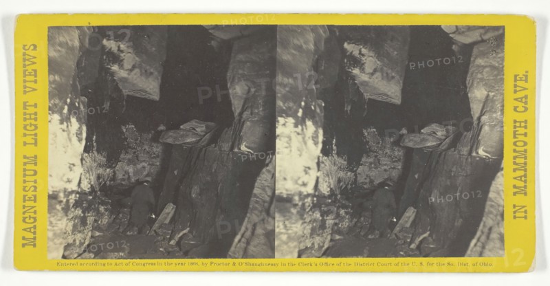 Entrance to "Long Route", 1866. Creator: Charles Waldack.