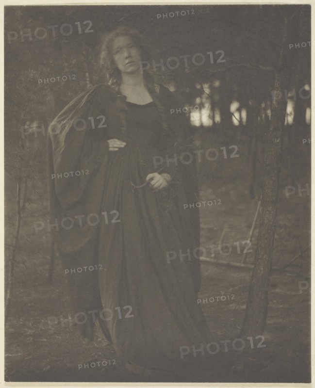 Untitled [woman in the woods], 1901/05.  Creator: Clarence H White.