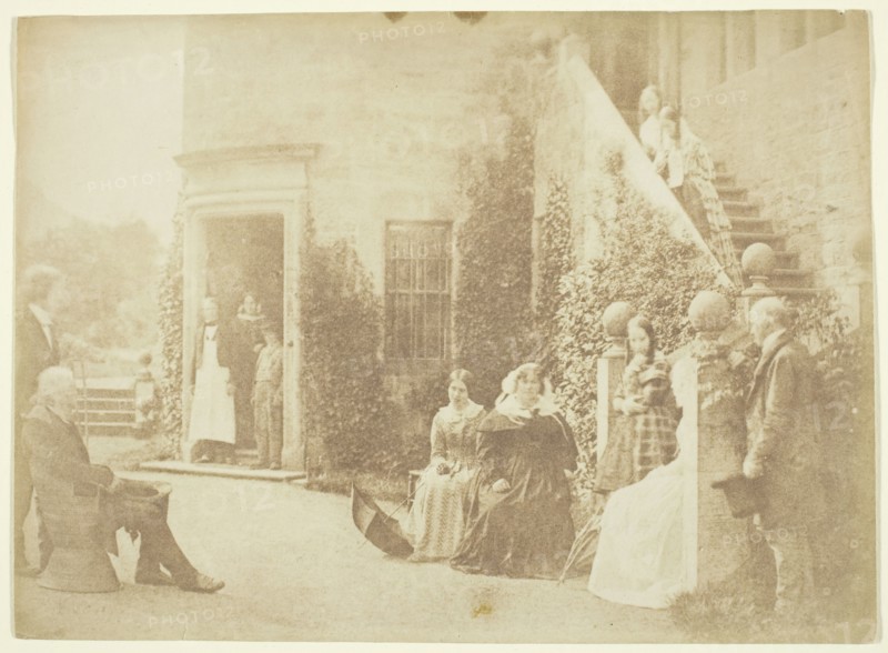 Lord Cockburn at Bonaly, 1846/47. Creators: David Octavius Hill, Robert Adamson, Hill & Adamson.