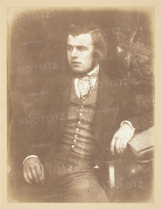 Mr. Brodie, RSA, August 25, 1845, Sculptor, Lived in Cornwell St., 1845. Creator: David Octavius Hill.
