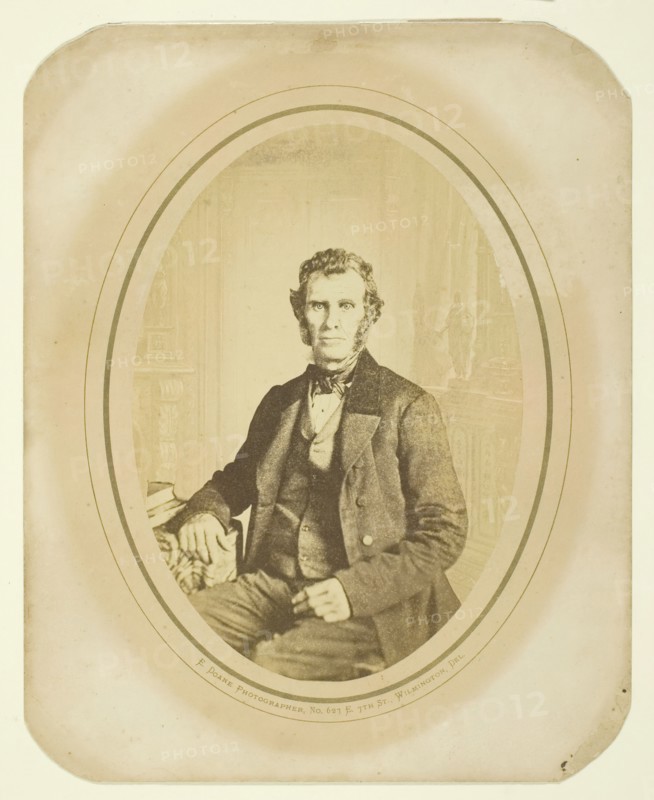Untitled (Portrait of a Man), 1850-1900. Creator: E. Doane.