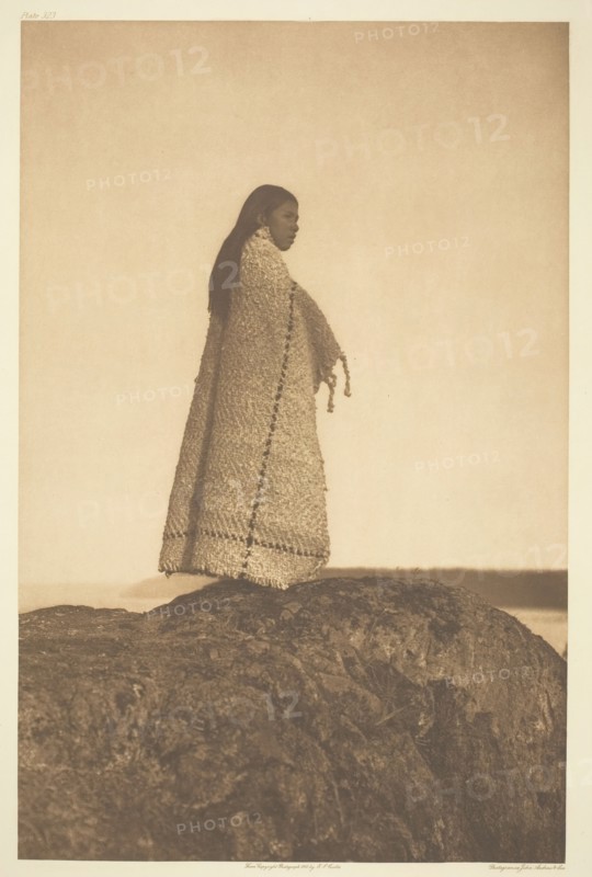 Cowichan Girl, 1912. Creator: Edward Sheriff Curtis.