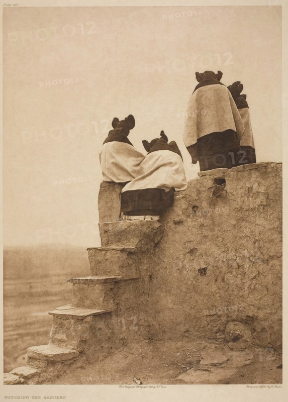 Watching the Dancers, 1906. Creator: Edward Sheriff Curtis.