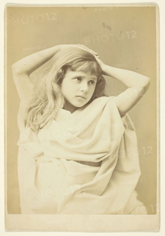 Portrait of Miss Constance MacDonald Gilchrist, April 15, 1877. Creator: Elliott & Fry.