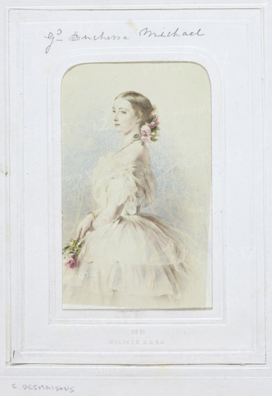 Grand Duchess Michael, 1860-69. Creator: Émile Desmaisons.