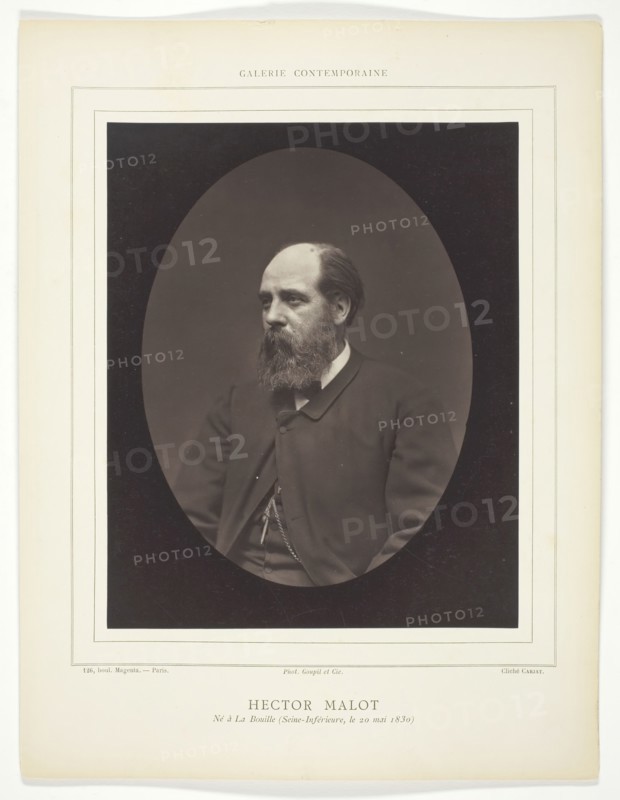 Hector Malot, c. 1876. Creator: Etienne Carjat.