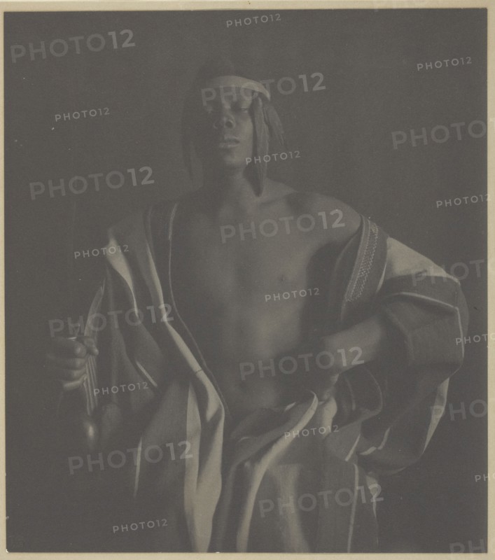 An Ethiopian Chief, 1897, printed c. 1902. Creator: Fred Holland Day.