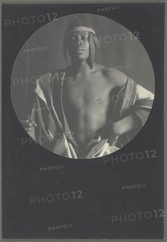 Ethiopian Monarch, 1897, printed c. 1902. Creator: Fred Holland Day.
