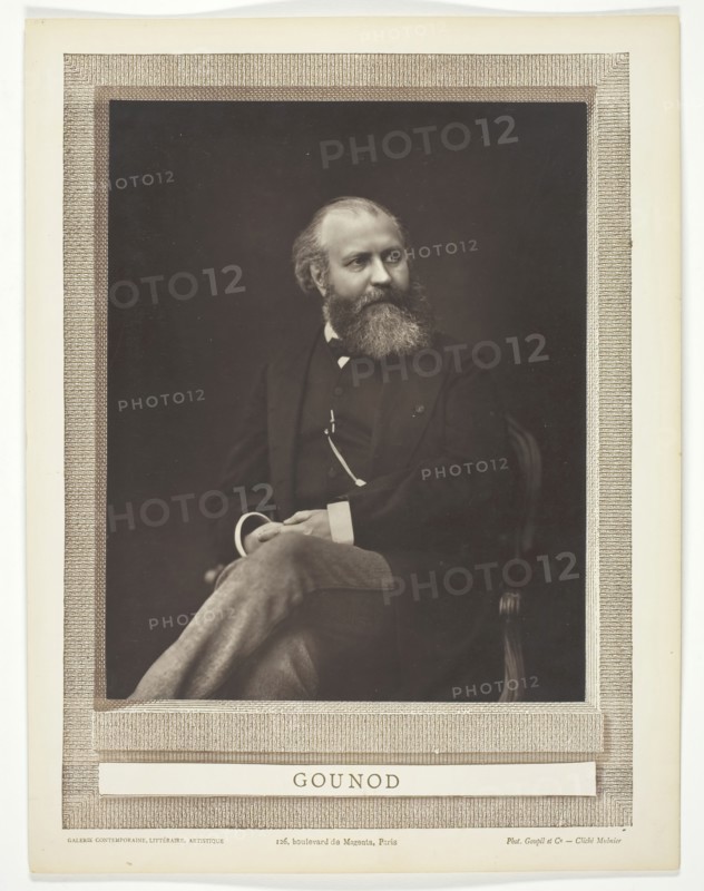 Gounod, c. 1876. Creator: Ferdinand J. Mulnier.