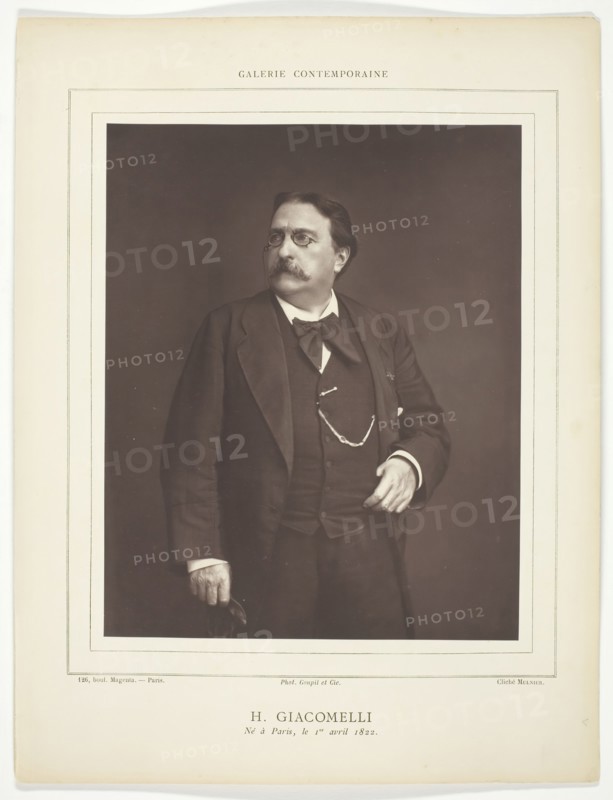Hector Giacomelli (French painter, illustrator, and printmaker, 1822-1904), c. 1876. Creator: Ferdinand J. Mulnier.