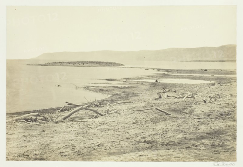 The North Shore of the Dead Sea, 1857. Creator: Francis Frith.