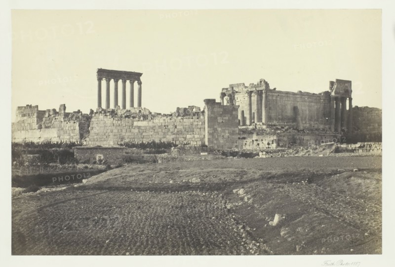 Baalbec, from the South, 1857. Creator: Francis Frith.