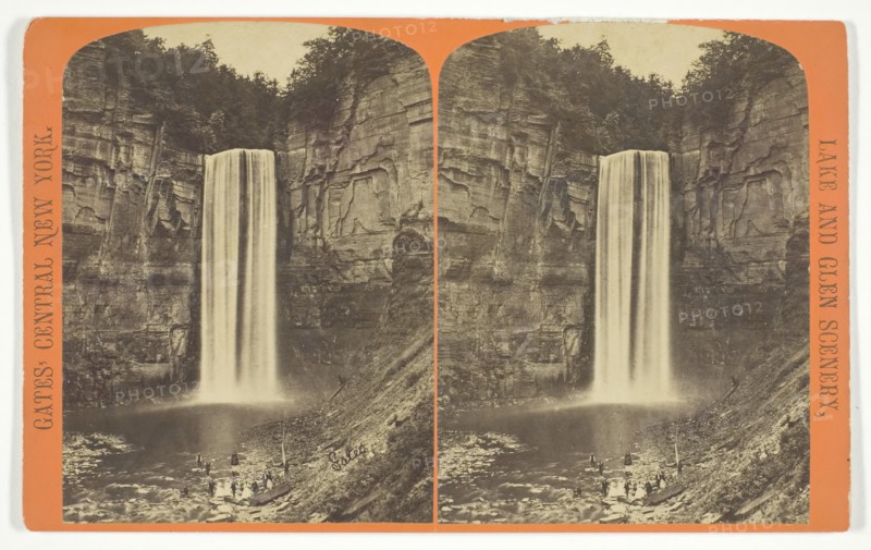 Taughannock Falls!, 1860/99. Creator: George F. Gates.