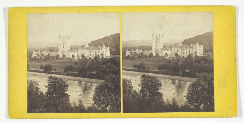 Balmoral Castle, mid-19th century. Creator: George Washington Wilson.