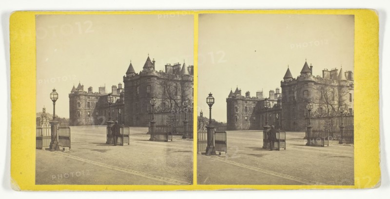 Holyrood Palace, Mid 19th century. Creator: George Washington Wilson.