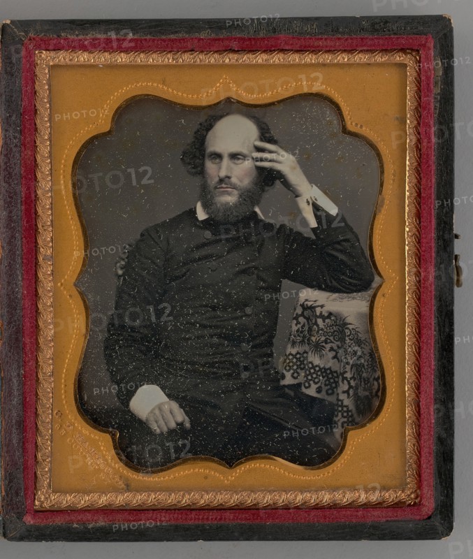 Untitled (Portrait of Man), 1857. Creator: George D. Hamilton.