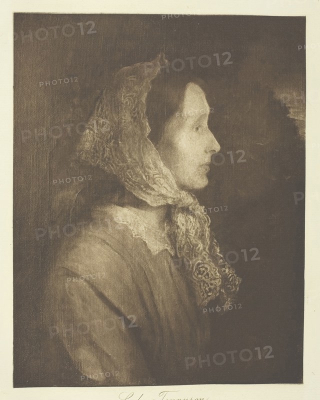 Lady Tennyson, c. 1893. Creator: Henry Herschel Hay Cameron.