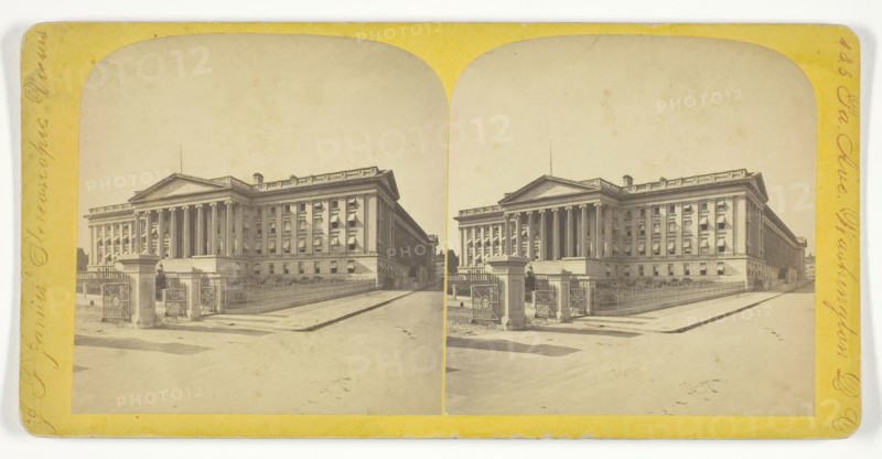 U.S. Treasury, late 19th century. Creator: J F Jarvis.
