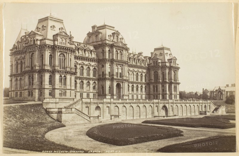 Bowes Museum, Barnard Castle, ca. 1880. Creator: James Valentine.