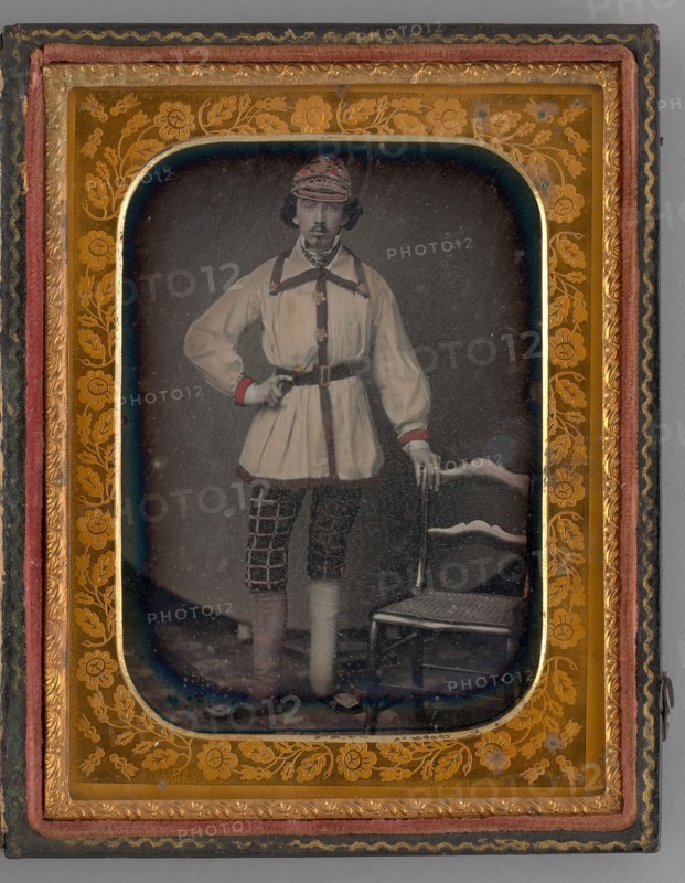 Untitled (Portrait of a Standing Circus Performer), 1855. Creator: Jesse Harrison Whitehurst.