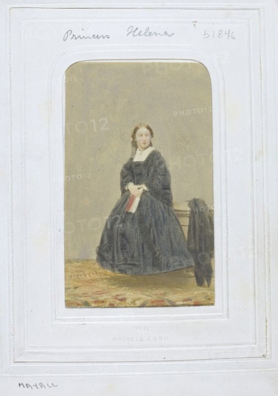 Princess Helena, c. 1860. Creator: John Jabez Edwin Mayall.