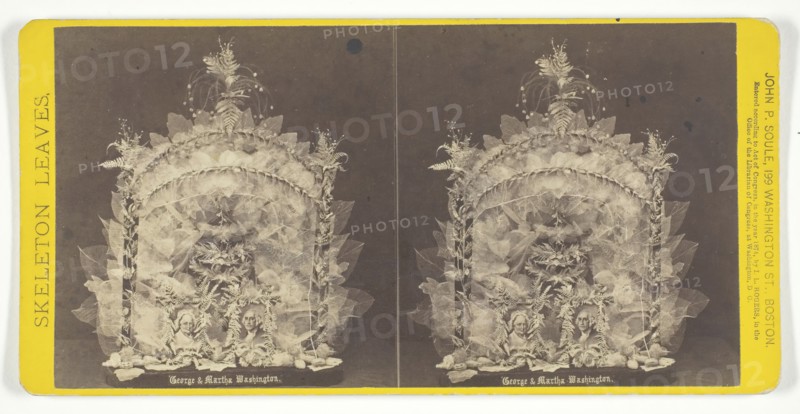 George & Martha Washington, 1874. Creator: John P. Soule.