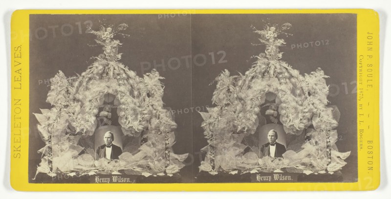 Henry Wilson, 1875. Creator: John P. Soule.