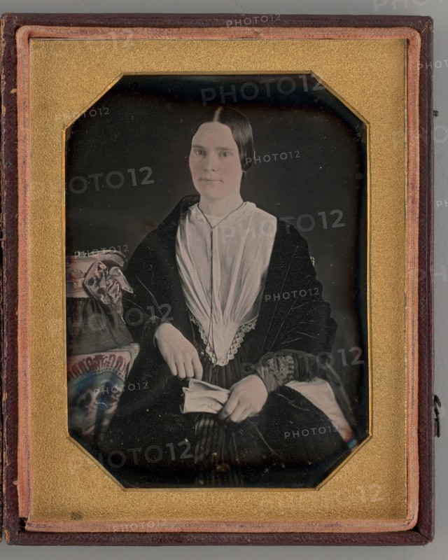 Untitled (Portrait of a Seated Woman), 1847. Creator: John Plumbe.