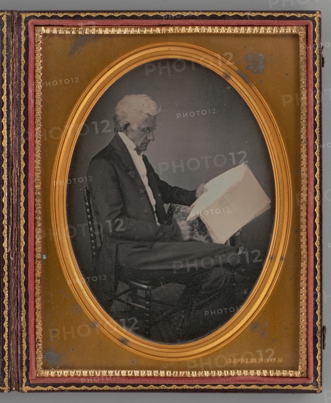 Untitled (possibly 'Honest John' Davis, Governor of Massachusetts), 1857. Creator: John Stimpson.