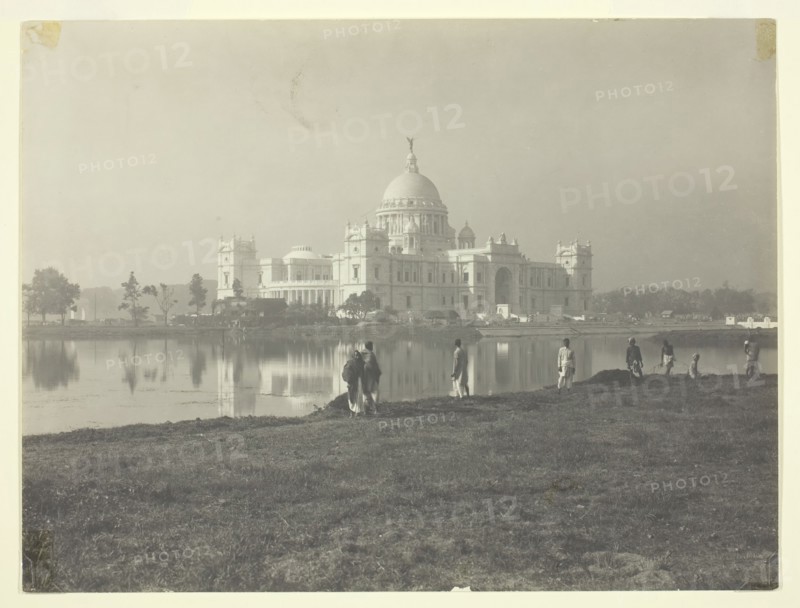Victoria Memorial at Calcutta, ca. 1910s.  Creator: Johnston & Hoffmann.